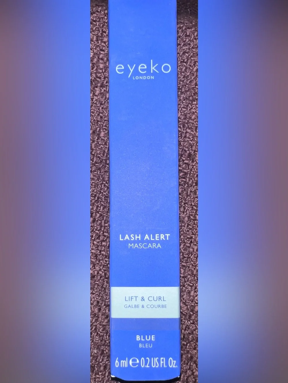 ⭐️NIB⭐️Eyeko~Lash Alert Mascara — Blue~Full Size